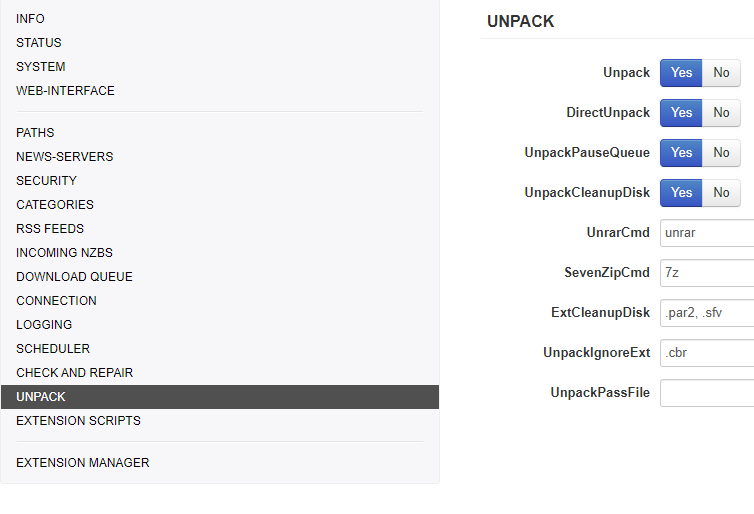!unpack